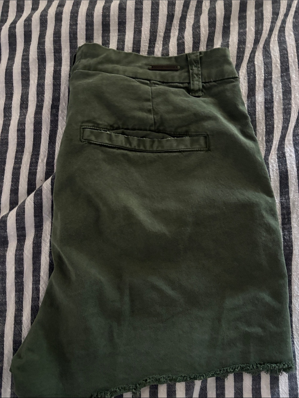 Carve Designs Army Green Women’s Casual Shorts - Picture 3 of 4